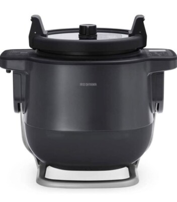 IRIS OHYAMA Chef Drum DAC-IA2-H Automatic Stirring cooker Cooking