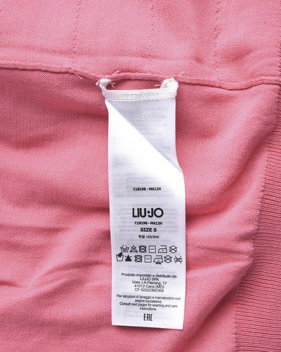 Maglia Maglietta Liu Jo Sweater Pullover Donna Fucsia C18198MA12H 62124 - Picture 11 of 12