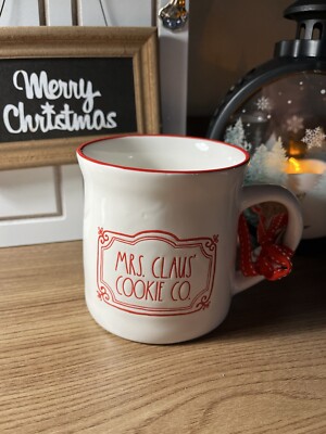 Rae Dunn  Mrs. Clause Cookie Co.  Mug