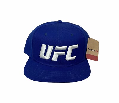 UFC Reebok Snapback Hat Cap Blue NWT | eBay