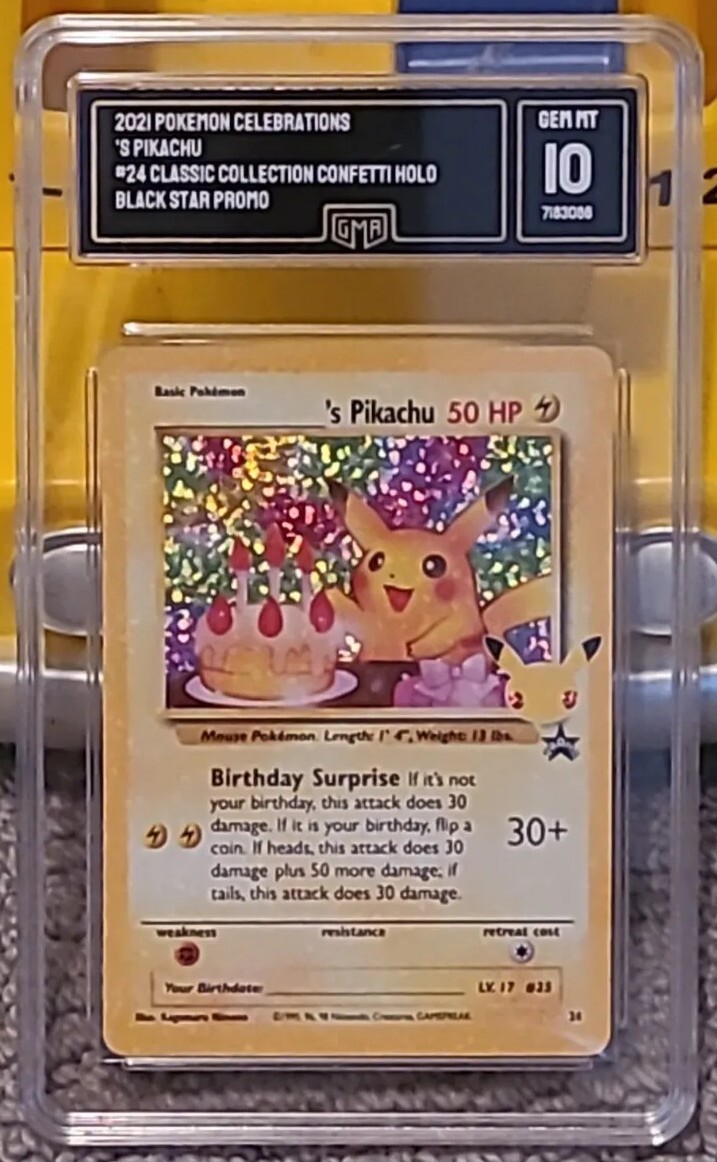 S Pikachu ~ Pokémon's 2021 Celebrations Classic Collection 24