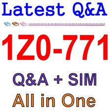Best Exam Practice Material for 1Z0-771 Exam Q A