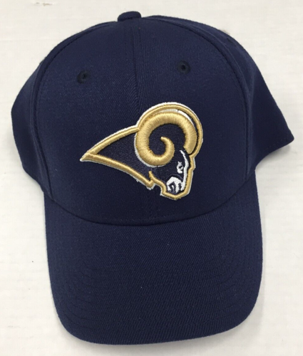 St. Louis / Los Angeles Rams Reebok NFL Flex Fit Men's Hat S/M | eBay