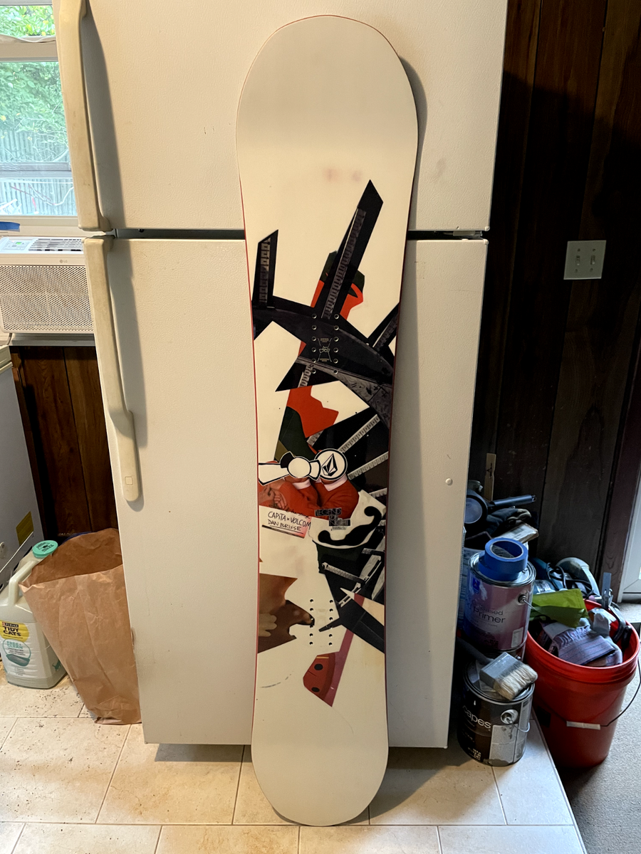 RARE!! CAPiTA x VOLCOM Dan Brisse 157cm Snowboard Rare Classic