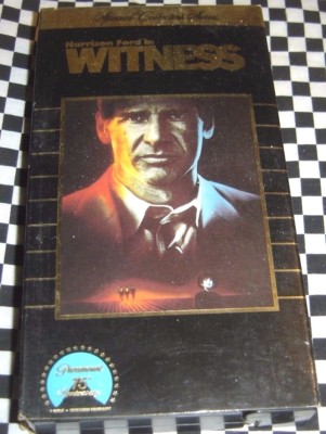 Witness (VHS) Harrison Ford 1986 | eBay