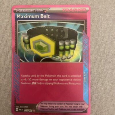 Maximum Belt 117/131 ACESPEC - Prismatic Evolutions - Pokémon TCG