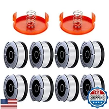 10 Pack String Trimmer Replacement Spool Compatible with Black+Decker, 240ft 