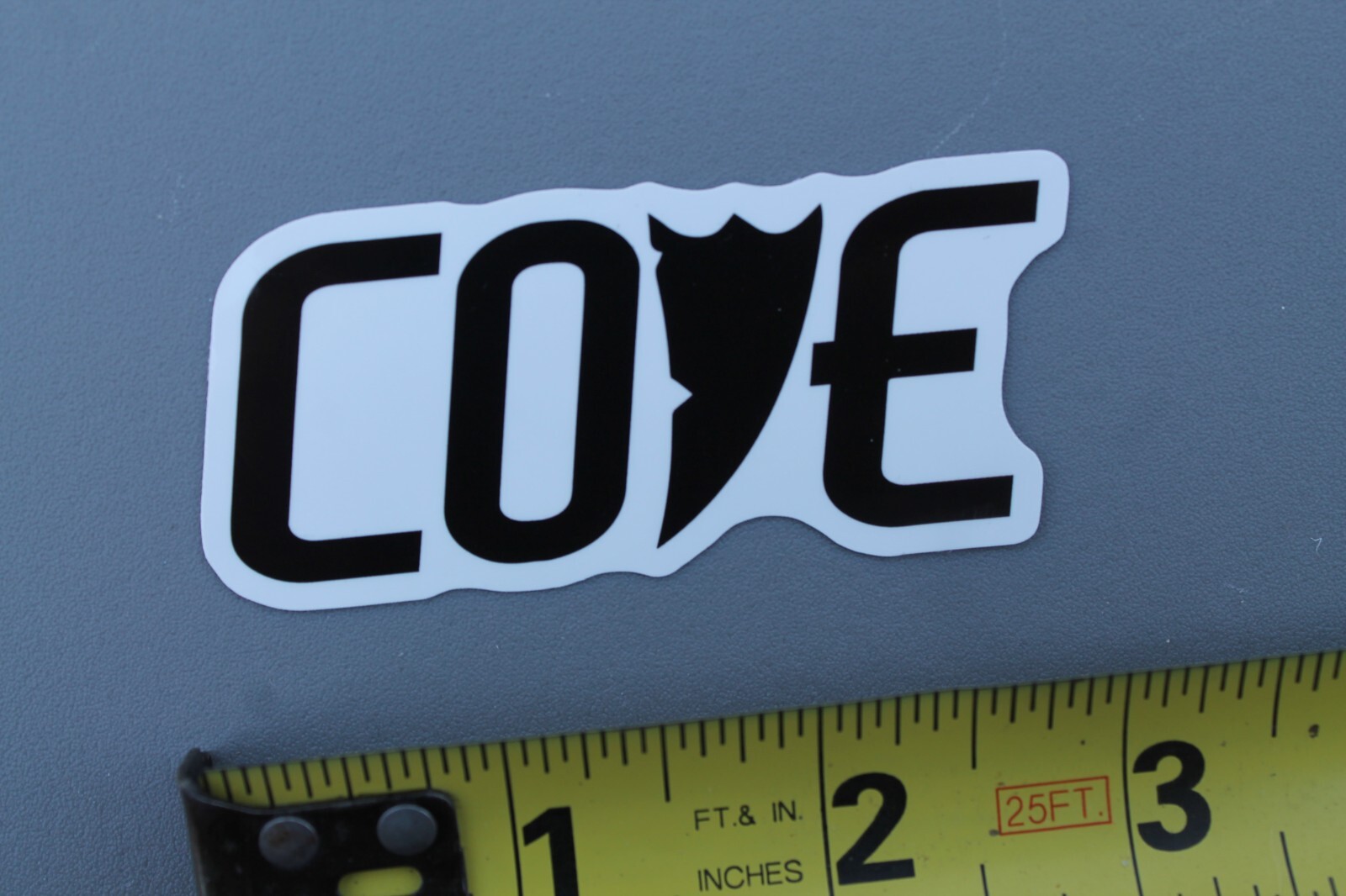Cove Surf Venice Beach Dogtown POP Pier Black White V64B Vintage Surfing STICKER