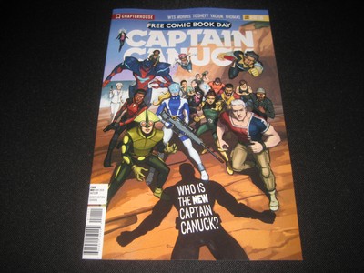 Free Comic Book Day 2019 Captain Canuck Keith Morris Ryan Ferrier Dan Collin NEW