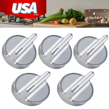 5 Packs W10594481 Stove Burner Control Knobs Replacement for Whirlpool,AP6023301