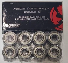 Bont Precision Skate Race Bearings Abec 5 16 Pack Inline Pre Lubricated Hardware