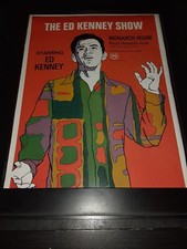 The Ed Kenney Show Royal Hawaiian Hotel Rare Original Promo Poster Ad Framed