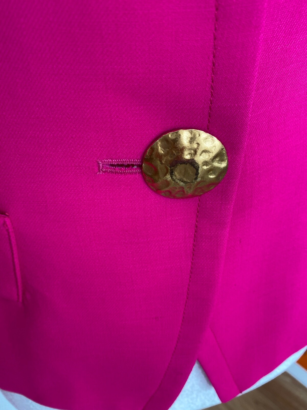 Abito giacca estivo leggero aderente YSL Yves Saint LAURENT Francia 40 S M 4 6