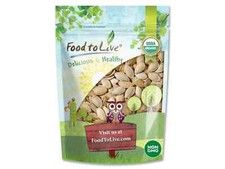 Organic Dry Roasted Pumpkin Seeds in Shell with Himalayan Salt Non-GMO, Kosher