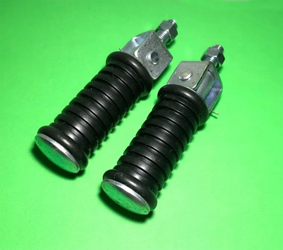 Clavija de pie trasera de goma para Suzuki TC90 TC125 TC185 TC120 TC100 Foto 2 de 2