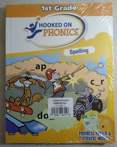 Hooked On Phonics 1st Grade Workbooks Pack Sealed Reading Spelling Math Books Ebay