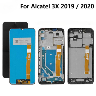 For Alcatel 3X 5061 2020 / 5048 2019 LCD Screen Touch Display Assembly