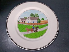 Villeroy & Boch Design Naif Salad Plate Farmer in Wagon