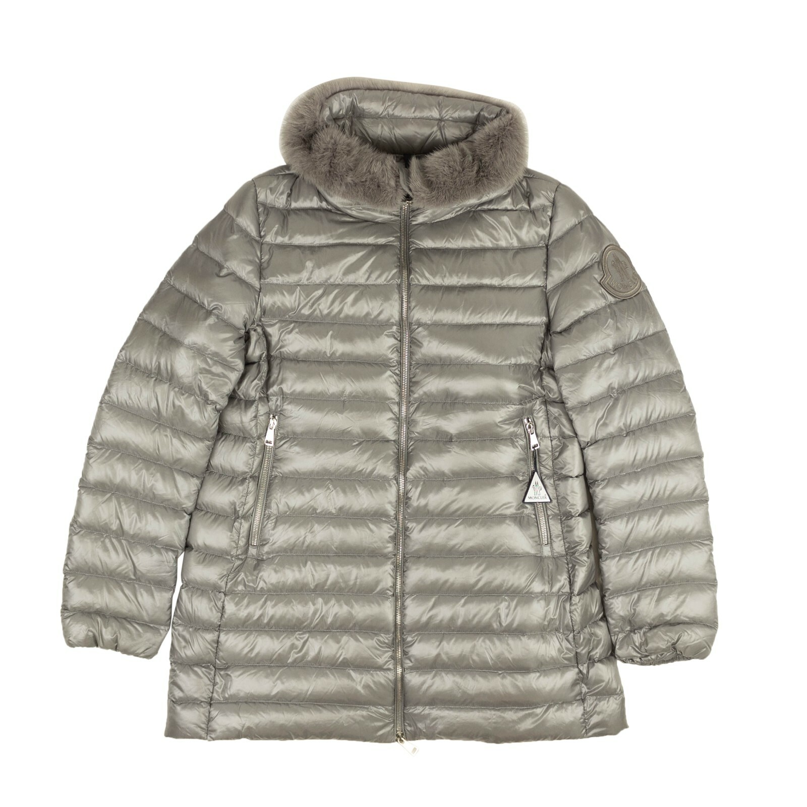 NWT MONCLER Grey Soufre Lightweight 