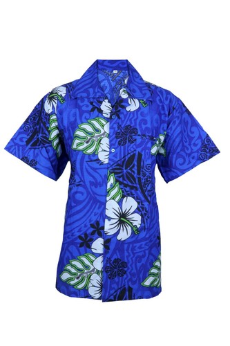 CAMISA HAWAIANA DE HOMBRE SOLTERO PLAYA HAWAII ALOHA FIESTA VERANO VACACIONES FANTASÍA S -XXL D20 - Imagen 4 de 9
