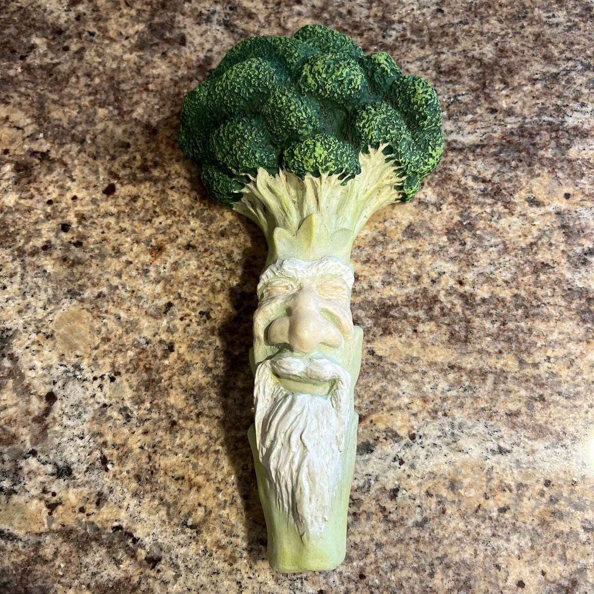 R. VANDAMME ANTHROPOMORPHIC BROCCOLI WALL HANGING OLD MAN NORTH