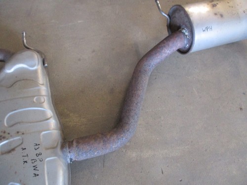 Abgasanlage Auspuff Audi A3 8P 2.0TFSI Endtopf Mittelschalldämpfer ESD MSD - 第 6/17 張圖片