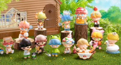 POP MART Dimoo Pets Vacation Series Play with Animal Confirmed Set