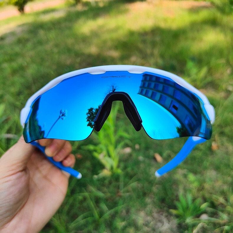 oakley sunglasses Blue cycling Glasses eBay