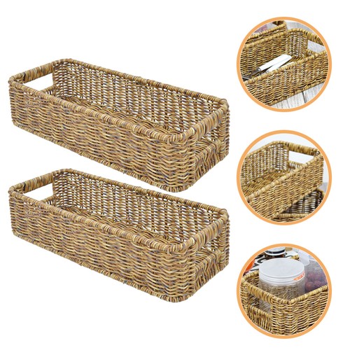 2 Pcs Seasoning Jar Storage Box Chopstick Holder For Dishwasher Home Travel