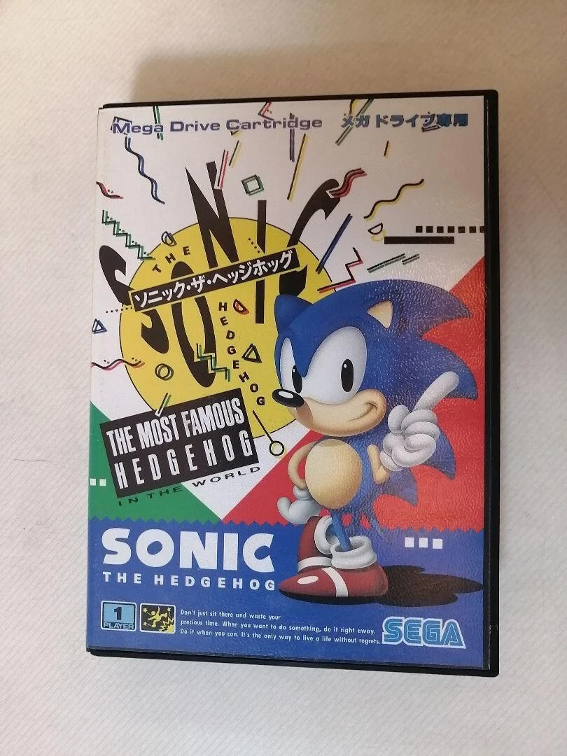 Sonic the Hedgehog Sega Genesis NTSC-J (Japan) Video Games for