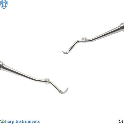 Strumento Igiene Dentale Per Tartaro 204S FALCE POSTERIORE IN ACCIAIO - ACQUISTA 5, NE RICEVI 1 GRATIS! INSTUMAX Scaler Dentale - Foto 6