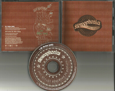 STEREOPHONICS Mr. Writer w/ EDIT & ENHANCED VIDEO PROMO DJ CD Single MINT 2001