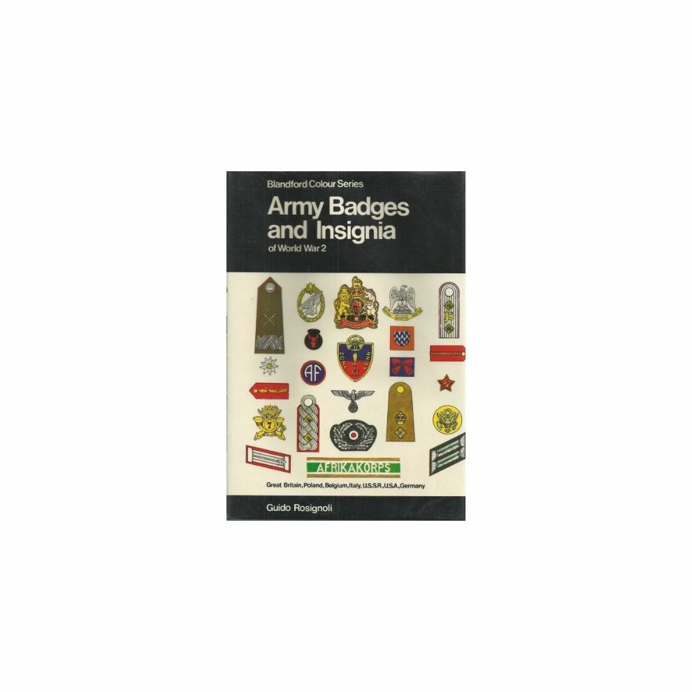 Army Badges and Insignia of World War 2 - Great Britain / Poland / Belgium / Ita