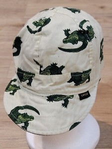 Lapco Welding Cap Welders Hat Gree Alligator Black Reveraible Large