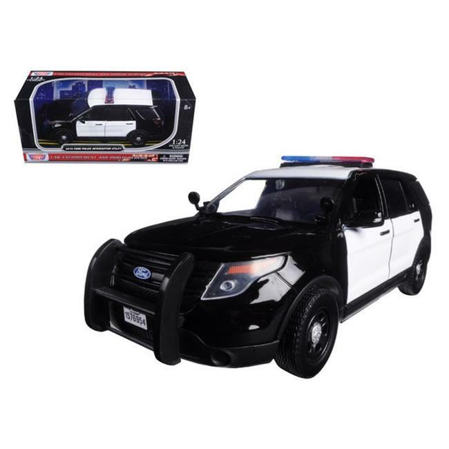 1:24 Motormax 2015 Ford Explorer Police Interceptor Unmarked