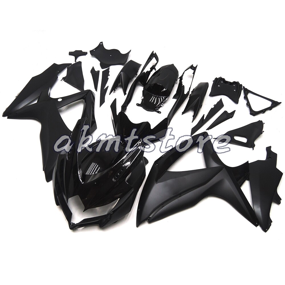 Fairings for 2009 Suzuki GSXR750 2008 2010 Bodywork GSXR600 08 09 10 K8 Black image