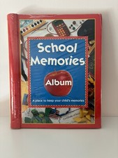 School Memories Album Pre-School- 12th Grade Excellent Condition