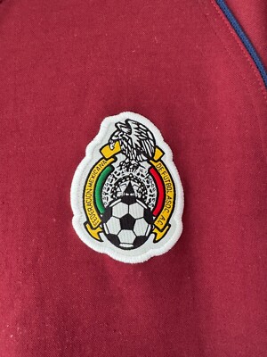 MEXICO BURGUNDY THIRD SHIRT 2002 [S] ATLETICA RARE FOOTBALL
