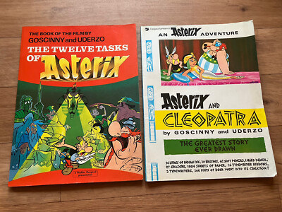The Twelve Tasks of Asterix - The book of the film & Asterix And Cleopatra