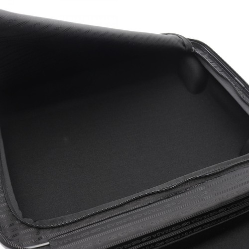 PRADA POLICARBONATO TROLLEY travel Bag suitcase 2VQ006 Saffiano polycarbonate BK - Picture 4 of 10