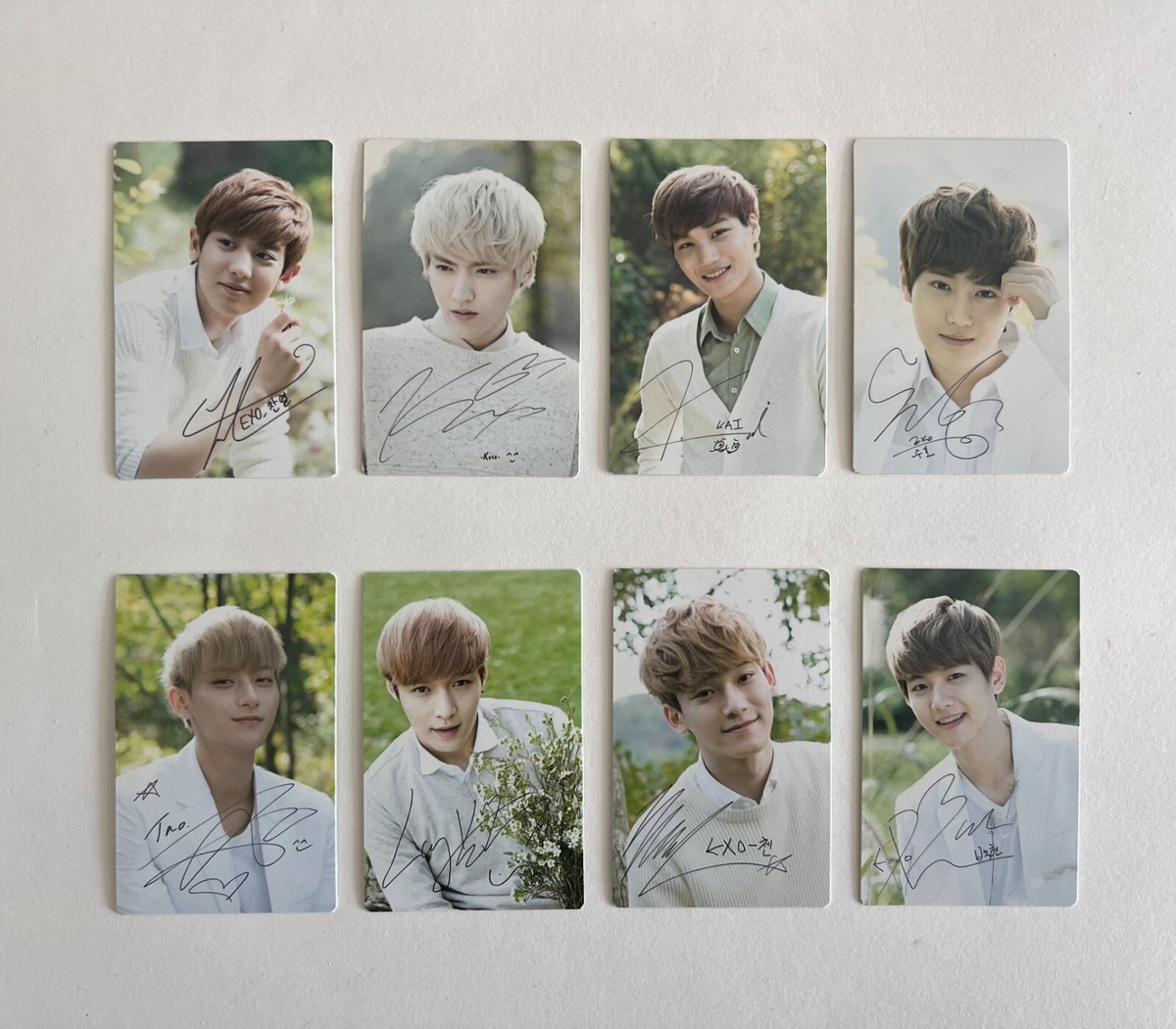 EXO Nature Republic Hand Cream Official Benefit Photocard | eBay