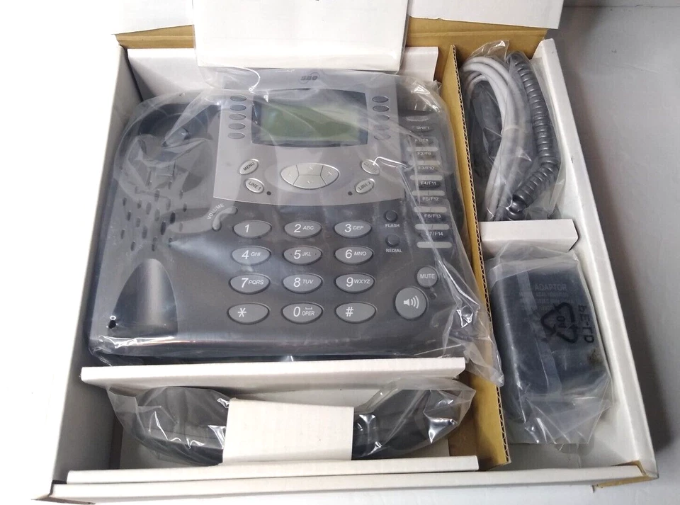 Altavoz VoIP Uniden UIP312 IP empresarial unificado SBC Centrex, fuente de alimentación Foto 2 de 4