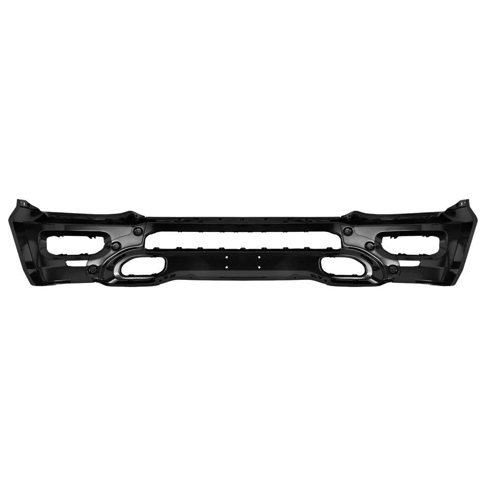 Front Bumper Face Bar For Ram 1500 2019-2024 Powder Coated 2022 2023 Black Steel Foto 3 de 4