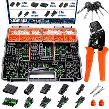 476Pcs 37 Kits Waterproof Automotive Electrical Connectors 1/2/3/4/6 Male Female
