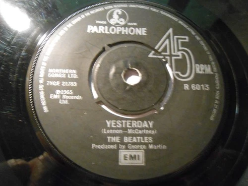 The Beatles - "Yesterday / I Should Have Known Better" - PARLOPHONE 7" Single