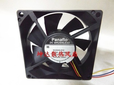 1 PCS  panaflo Fan FBA08A24H  8CM 8025  DC 24V 0.26A 3 wire   inverter fan &ex