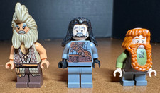 Lego Señor de los Anillos Hobbit Minifigura Pirata de Umbar, Bombur Beorn lote de 3