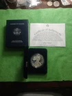 2000-P Proof American Silver Eagle Dollar $1 Box & COA US Mint Bullion OGP