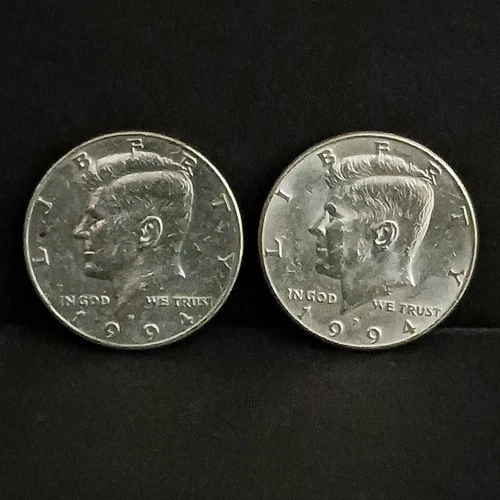 1994-P Kennedy Half Dollar — photo from the most recent tracked eBay sale