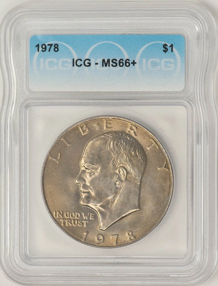 ICG Grade MS 66 Eisenhower Dollars (1971-1978) for sale | eBay